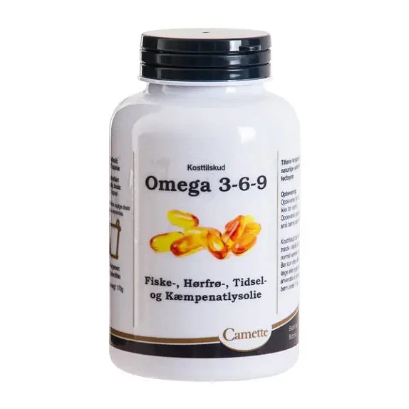 Omega 3-6-9 Camette 120 kapsler